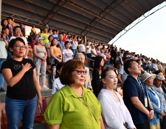 Состоялась генеральная репетиция открытия Спортивных игр народов Республики Саха (Якутия)