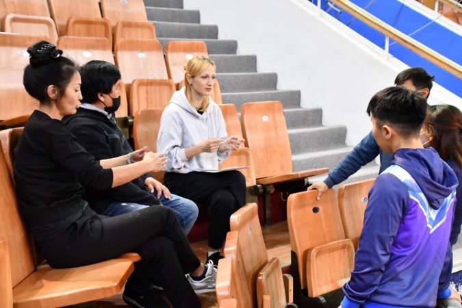 К нам прилетела Наталья Новичкова!