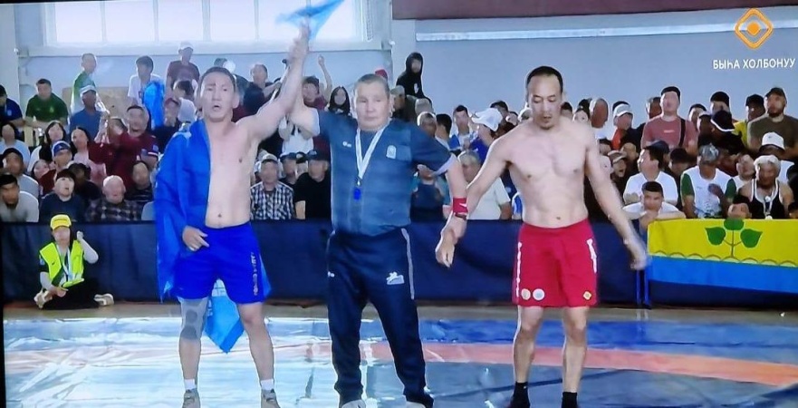 Артист цирка завоевал золотую медаль на Играх Манчаары