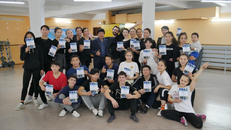 Сегодня состоялся заключительный мастер-класс по степу от гостя из Америки Burt Blague