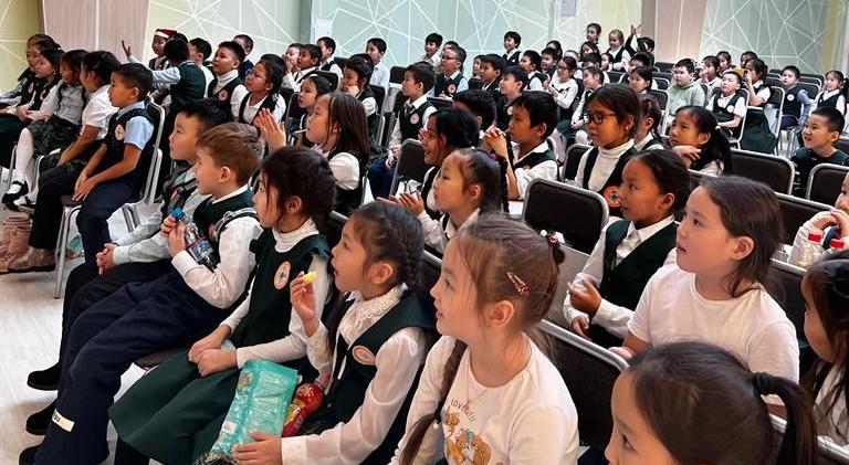 Выступление в гимназии