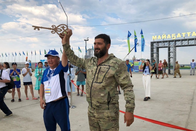 Состоялось открытие стадиона "Маягатта Бэрт Хара"