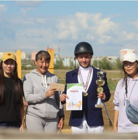 Мария Жиркова была судьей на соревновании по конному спорту