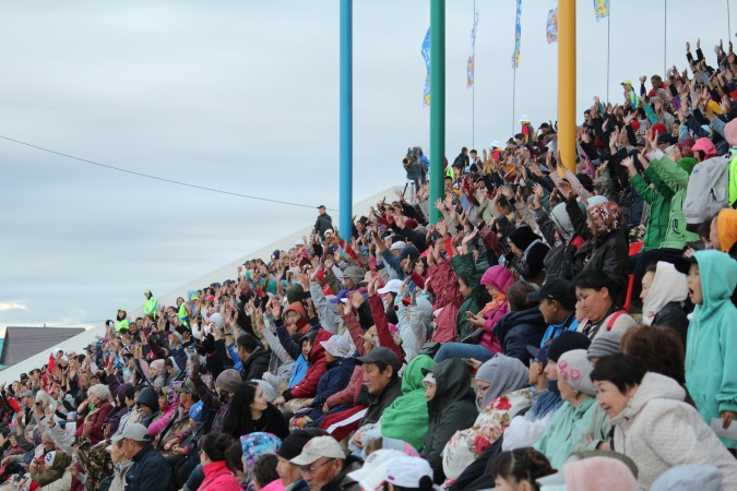 Торжественная церемония закрытия VII Спортивных игр народов РС(Я)