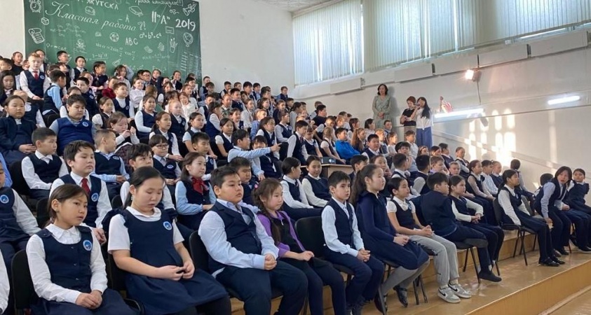 К проекту «Цирк приходит в школу» присоединилась школа № 26 города Якутска