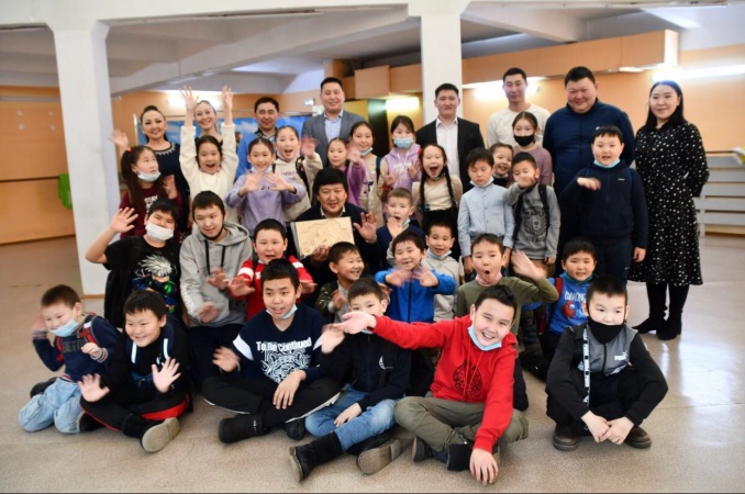 Наш цирк посетила группа учителей и учащихся Магарасской СОШ им. Л.Н Харитонова